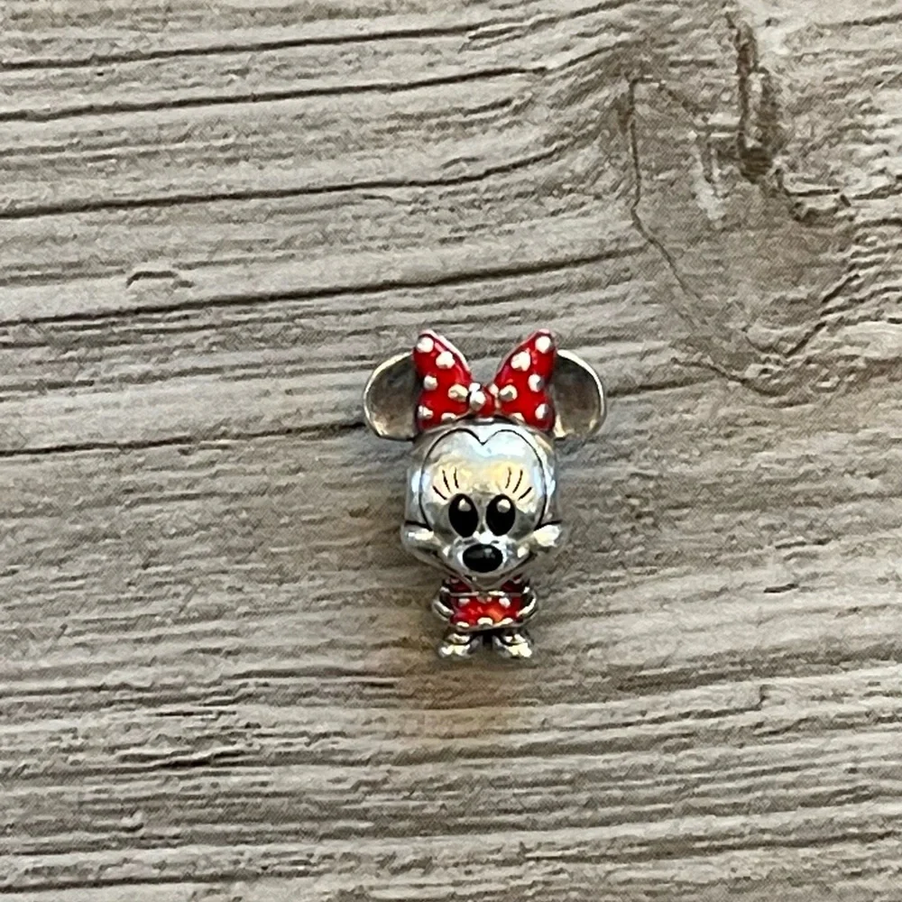 Pandora | Disney Minnie Mouse Dotted Dress & Bow Charm